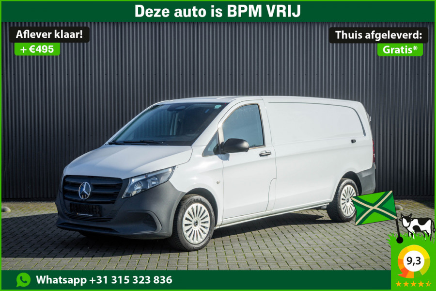 Mercedes-Benz Vito 116 CDI L3 Pro | Facelift | 160 PK | Automaat | Mbux | Navi | Camera | Cruise | Carplay