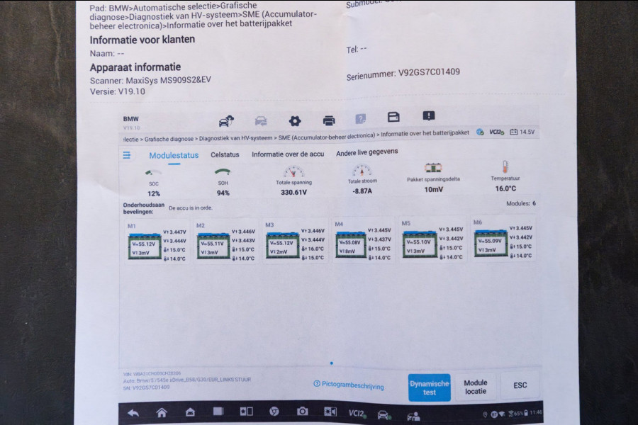 BMW 5 Serie 545e xDrive Business Edition Plus 94% I Schuifdak I H&K I Laser I M -sport I carbon I