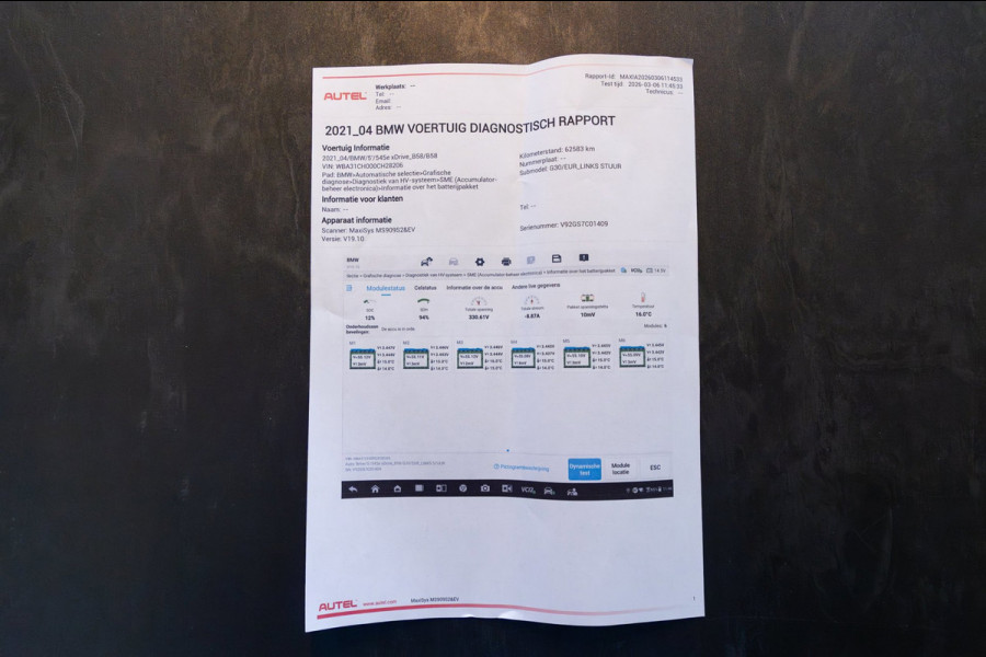 BMW 5 Serie 545e xDrive Business Edition Plus 94% I Schuifdak I H&K I Laser I M -sport I carbon I
