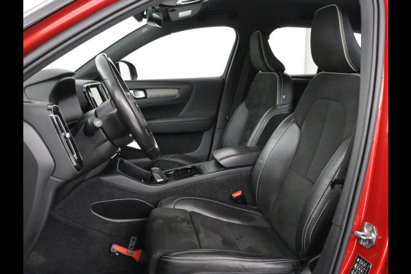 Volvo XC40 Recharge P8 AWD R-Design | SOH 92% | Stoel & stuurverwarming | Trekhaak | Warmtepomp | Leder/Alcantara | Carplay | Navigatie | Adaptive cruise | Keyless | Navigatie