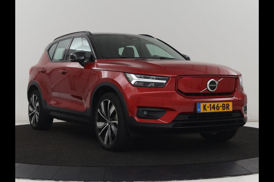 Volvo XC40 Recharge P8 AWD R-Design | SOH 92% | Stoel & stuurverwarming | Trekhaak | Warmtepomp | Leder/Alcantara | Carplay | Navigatie | Adaptive cruise | Keyless | Navigatie
