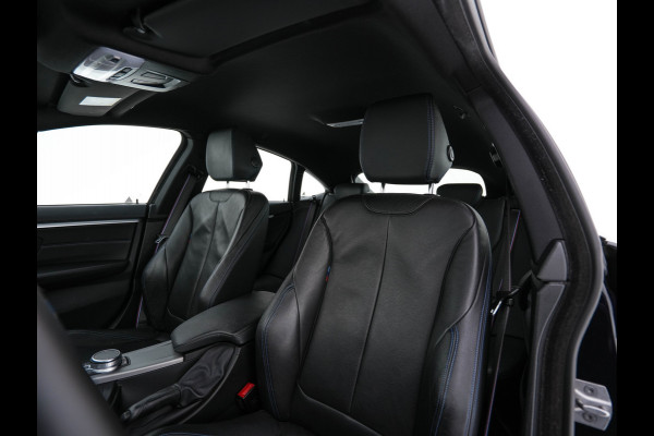 BMW 4 Serie Gran Coupé 420i M-Sportpack High Executive Edition (INCL-BTW) Aut. *LEATHER | FULL-LED | DIGI-COCKPIT | HIFI-SOUND | HEATED-SPORTSEATS | DAB+ | CAMERA | SHIFTPADDLES | PRIVACYGLASS | HEAD-UP | TOWBAR | KEYLESS | CARBON-INLAY | 19''ALU*