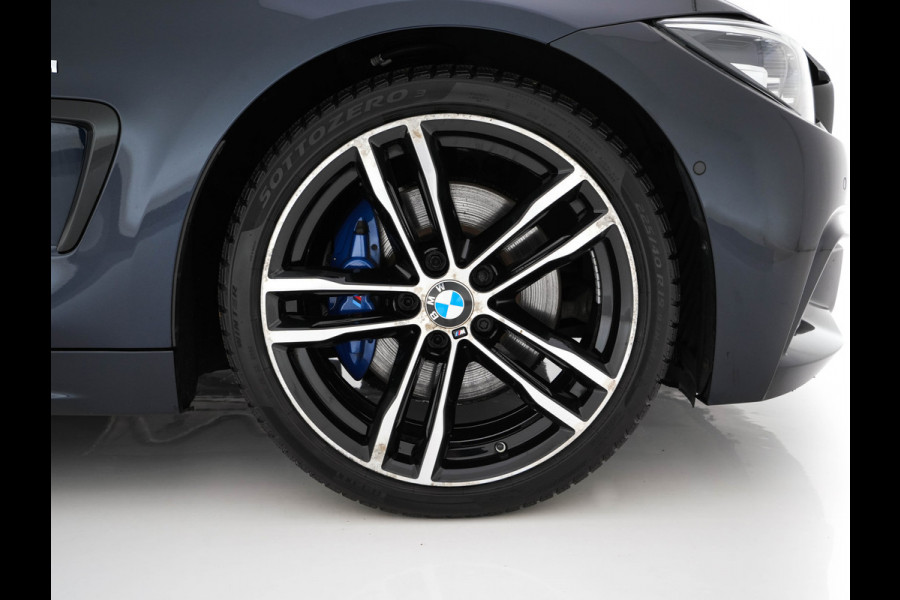 BMW 4 Serie Gran Coupé 420i M-Sportpack High Executive Edition (INCL-BTW) Aut. *LEATHER | FULL-LED | DIGI-COCKPIT | HIFI-SOUND | HEATED-SPORTSEATS | DAB+ | CAMERA | SHIFTPADDLES | PRIVACYGLASS | HEAD-UP | TOWBAR | KEYLESS | CARBON-INLAY | 19''ALU*