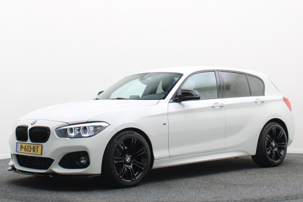 BMW 1-serie 118i Edition M Sport Shadow High Executive Automaat Leer, Navigatie, LED, Cruise, Stoelverwarming, 18"