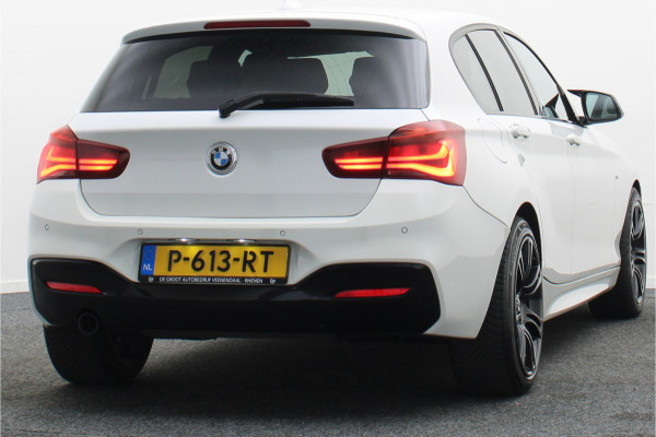 BMW 1-serie 118i Edition M Sport Shadow High Executive Automaat Leer, Navigatie, LED, Cruise, Stoelverwarming, 18"