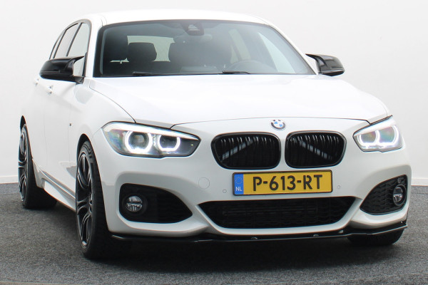 BMW 1-serie 118i Edition M Sport Shadow High Executive Automaat Leer, Navigatie, LED, Cruise, Stoelverwarming, 18"
