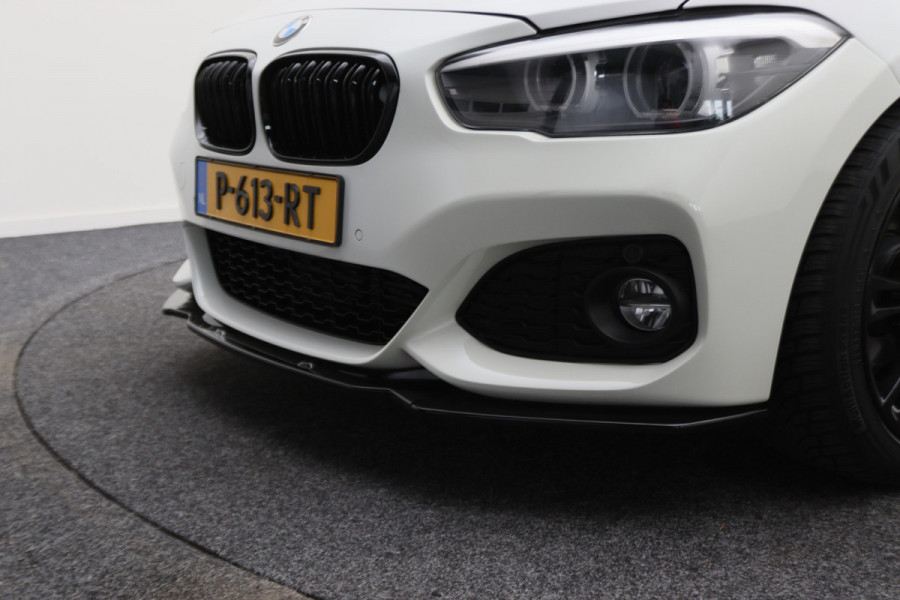 BMW 1-serie 118i Edition M Sport Shadow High Executive Automaat Leer, Navigatie, LED, Cruise, Stoelverwarming, 18"