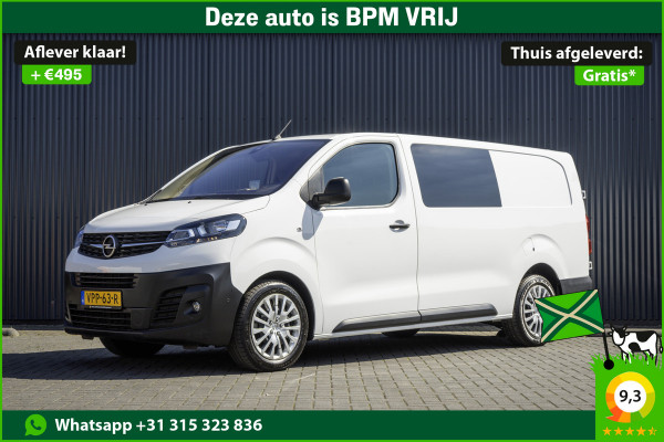 Opel Vivaro **2.0 CDTI L3H1 | 145 PK | Automaat | 6-Zits | Head-up Display | CarPlay | Navigatie | Cruise | Camera | Airco | Euro 6**