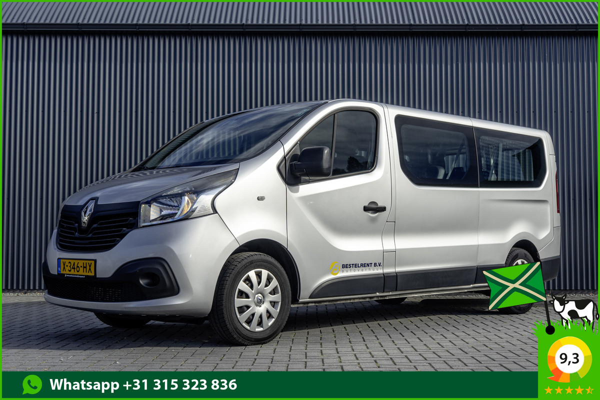 Renault Trafic Passenger **1.6dCi 9-Pers L2H1 | Incl. BPM, BTW vrij | R-Link | Navi | Airco | Cruise | PDC | MF Stuur | Start / Stop**