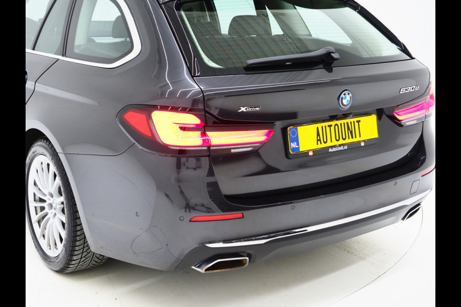 BMW 5 Serie Touring 530e xDrive | Panoramdak | Laser LED |Trekhaak | Leder | HUD | Keyless | Adaptive Cruise | Carplay