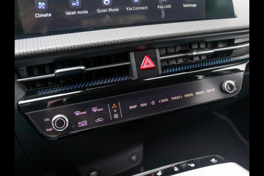 Kia Ev6 Plus 58 kWh | SOH 98,1% | Clima | Adapt. Cruise | Camera | Apple Carplay | Stoel, Stuur & Achterbank Verw. | Warmtepomp | Navi | 19" | Keyless | Elektr. A-klep | BSM