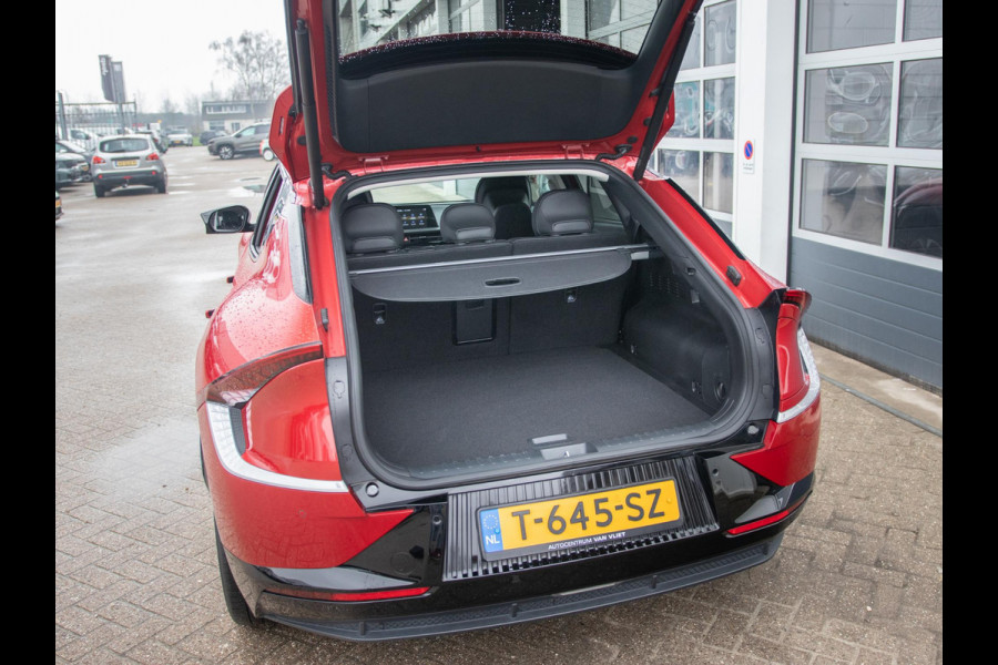 Kia Ev6 Plus 58 kWh | SOH 98,1% | Clima | Adapt. Cruise | Camera | Apple Carplay | Stoel, Stuur & Achterbank Verw. | Warmtepomp | Navi | 19" | Keyless | Elektr. A-klep | BSM