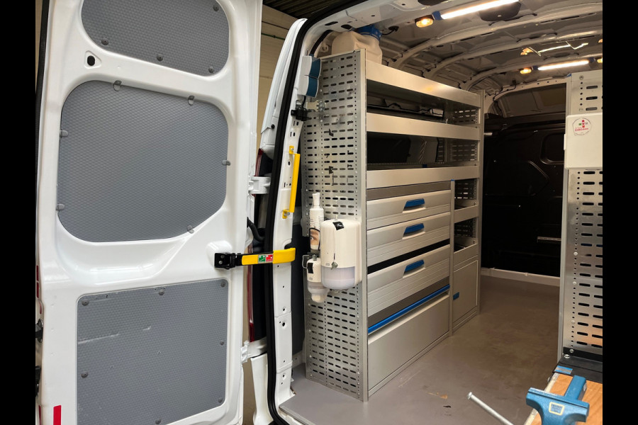 Ford Transit Custom SERVICEWAGEN LANG/ HOOG 320 2.0 TDCI EURO6 L2H2 TREND, SORTIMO INRICHTING ,V230 OMVORMER, RIJKLAARPRIJS