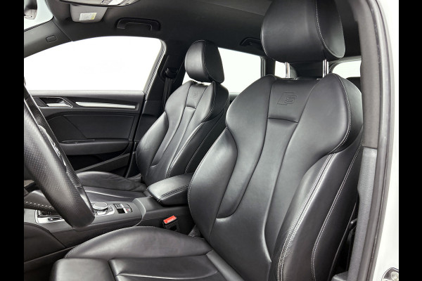 Audi A3 Sportback 1.5 TFSI CoD Sport S Line Edition(NL-auto, Goed onderH, NAvi, StoelV, Leder, Parkeersensoren V+A, Keyless, Etc)