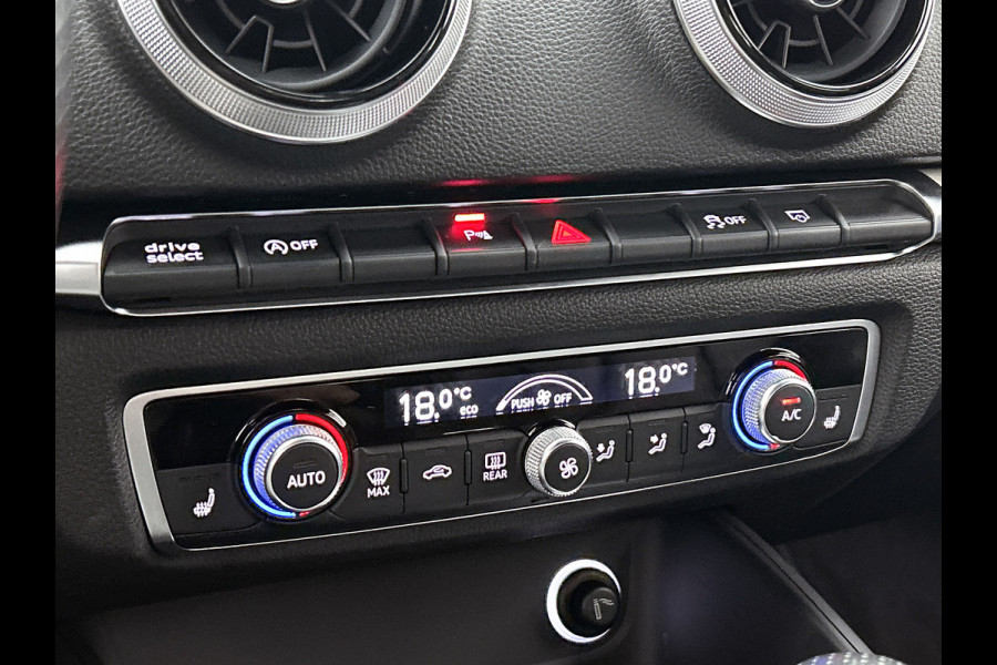 Audi A3 Sportback 1.5 TFSI CoD Sport S Line Edition(NL-auto, Goed onderH, NAvi, StoelV, Leder, Parkeersensoren V+A, Keyless, Etc)