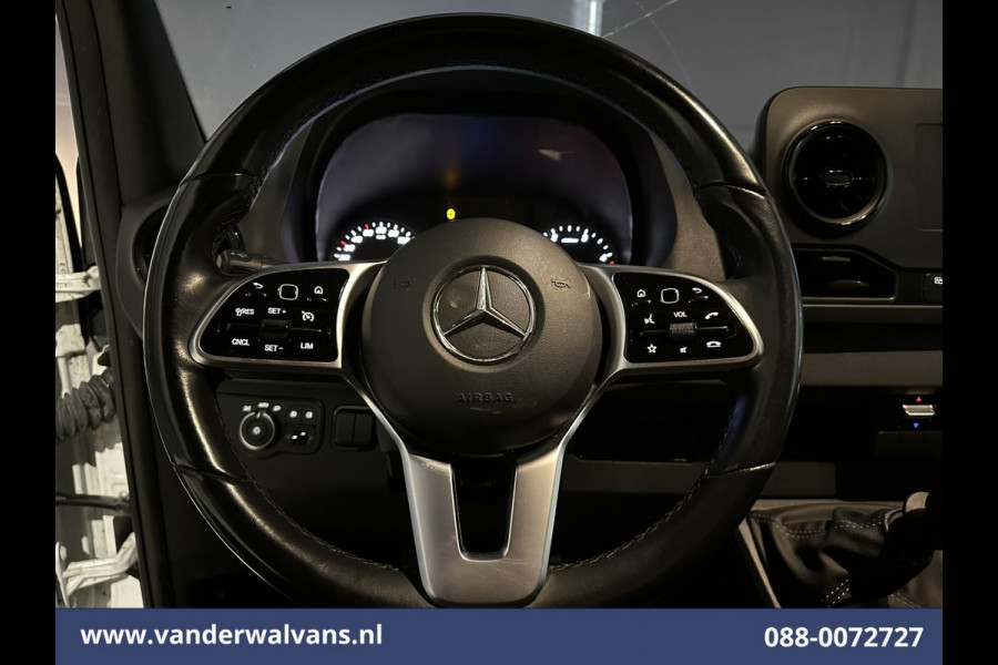 Mercedes-Benz Sprinter 316 CDI 164pk L3H2 Euro6 Airco | Camera | Apple Carplay | Cruisecontrol | Chauffeursstoel Android Auto, Stoelverwarming, Bijrijdersbank, 3500kg trekvermogen