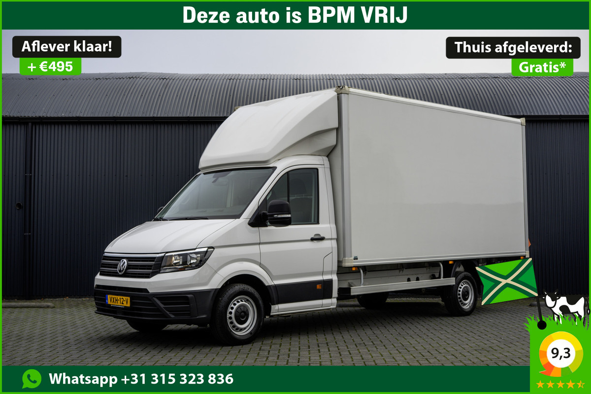 Volkswagen Crafter **35 2.0 TDI 177PK | Bakwagen met laadklep | Airco | Adapt.cruise | 3-Zits**