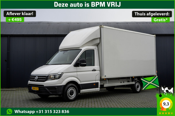 Volkswagen Crafter **35 2.0 TDI 177PK | Bakwagen met laadklep | Airco | Adapt.cruise | 3-Zits**