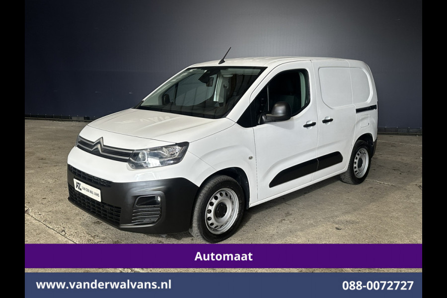 Citroën Berlingo 1.5 BlueHDI 131pk Automaat L1H1 Euro6 Airco | 2x Zijdeur | Camera | Navigatie | Apple Carplay Android Auto, Cruisecontrol, Parkeersensoren