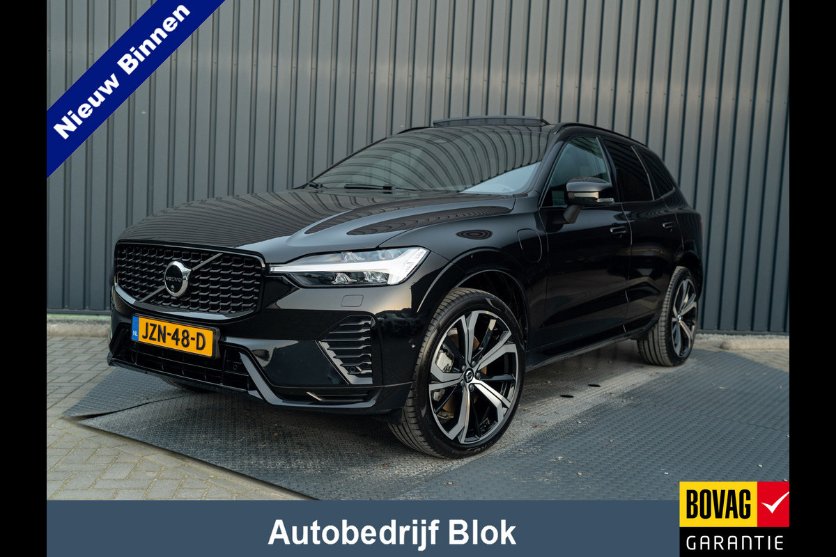 Volvo XC60 2.0 T6 Plug-in hybrid AWD Plus Dark | 360 Camera | Harman/Kardon | Trekhaak | Panodak | Dodehoek sensoren | Prijs Rijklaar!!