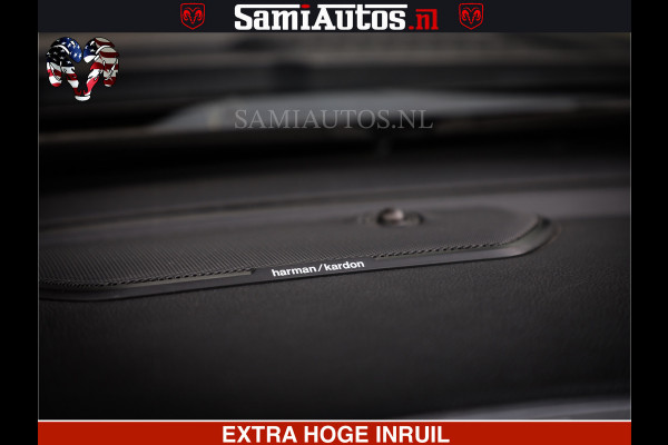 Dodge Ram 1500 HULK | 5.7 V8 | STRIPING | LUCHT VERING | LARAMIE SPORT BLACK ON BLACK | MEGA DIK | CREW CAB DUBBELE CABINE | 5 PERSOONS | DC | DIKKE WILEN | WIDE BODY |