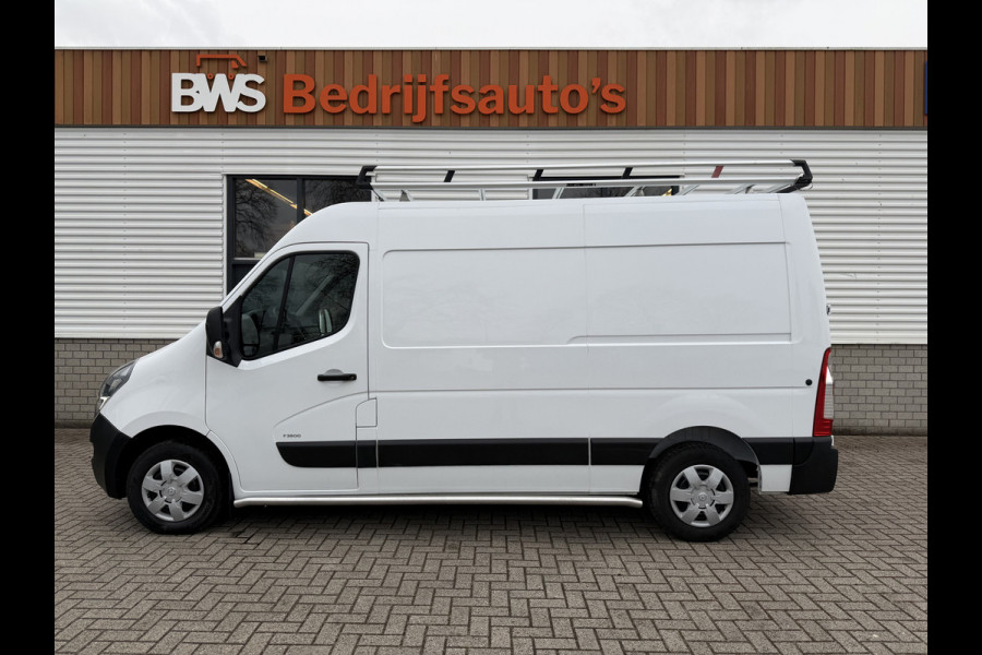 Opel Movano 2.3 Turbo 150pk L2H2 / vaste prijs rijklaar € 17.950 ex btw / lease vanaf € 302 / euro 6 / bpm vrij / airco / cruise / camera / imperial + trap / trekhaak 2500 kg !