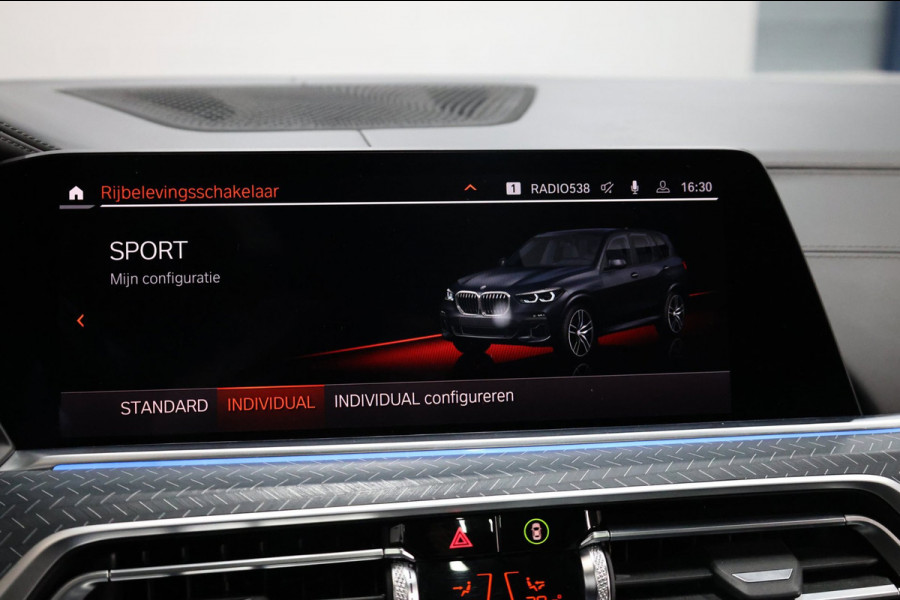 BMW X5 XDrive45e M-sport MAXTON/LASER/VIRTUAL/SFEER/LUCHT/PANO/LEER+S.VERWARMING+MEMORY/22" LMV/360 CAM/ACC/ECC/12 MND GARANTIE!