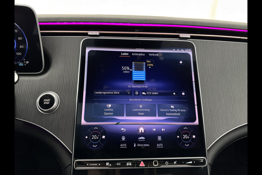 Mercedes-Benz EQE 300 Luxury Line 89 kWh [ 3-Fase ] (INCL.BTW) Aut. *PANO | FULL-LED | ADAPTIVE-CRUISE | MEMORY-PACK | TOP-VIEW | WIDE-SCREEN-DIGI-COCKPIT | NAVI-FULLMAP | DAB | COMFORT-SEATS | ECC | SHIFT-PADDLES | CAMERA | PDC | PRIVACY-GLAS