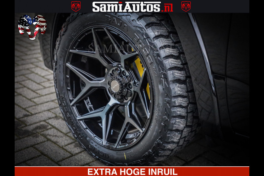 Dodge Ram LIMITED NIGHT H.O 540 PK 706 Nm | XB9 | MASSAGE | BOM VOL | CREW CAB | DUBBELE CABINE | GRIJSKENTEKEN | 5 PERSOONS | DE MEEST LUXUEUZE en BEGEERDE Pick-up