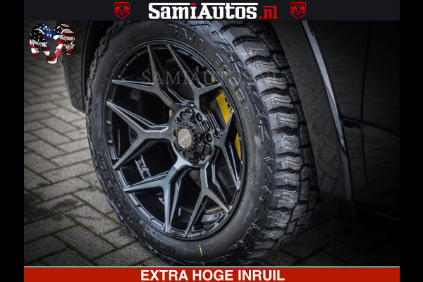 Dodge Ram LIMITED NIGHT H.O 540 PK 706 Nm | XB9 | MASSAGE | BOM VOL | CREW CAB | DUBBELE CABINE | GRIJSKENTEKEN | 5 PERSOONS | DE MEEST LUXUEUZE en BEGEERDE Pick-up