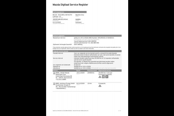 Mazda MX-30 E-SkyActiv 145 First Edition 36 kWh | Navi, ACC, Carplay/Android, Camera, Stoelverw., Climate |