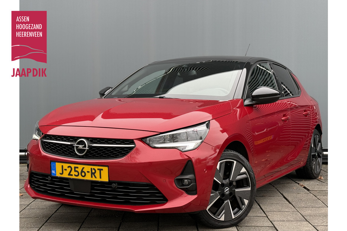Opel CORSA-E BWJ 10-2020 | GS Line 136PK 50 kWh | PANO DAK | CAMERA A | CLIMA | NAVI | SPORTSTOELEN | CARPLAY | PDC 2X