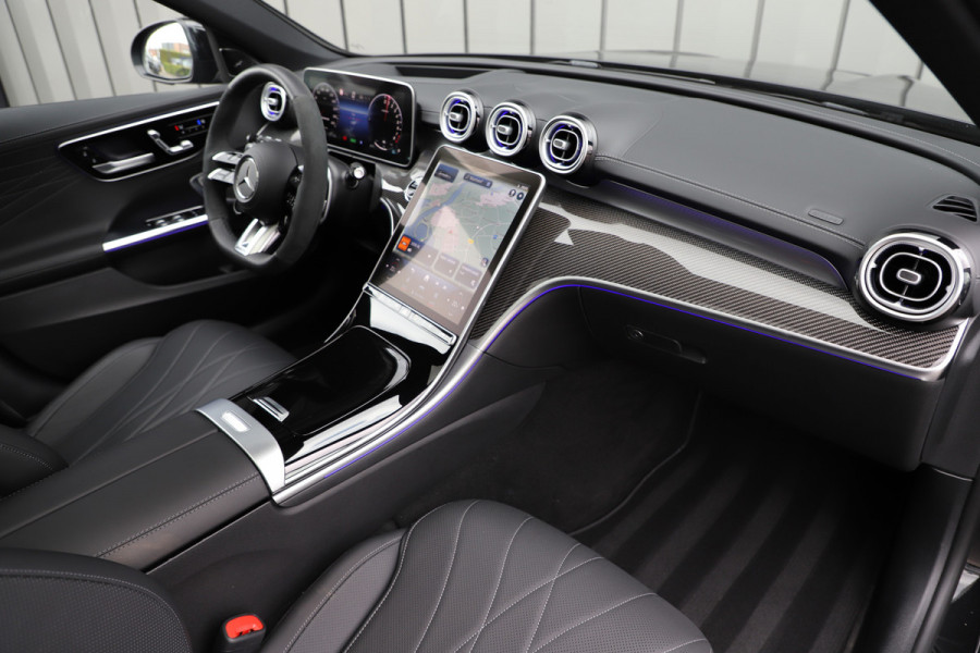 Mercedes-Benz C-Klasse Estate AMG 63 S E Performance | 680PK | Achterasbesturing | Carbon | Head-up | Burmester | AMG Drivers-package | Stoelkoeling |