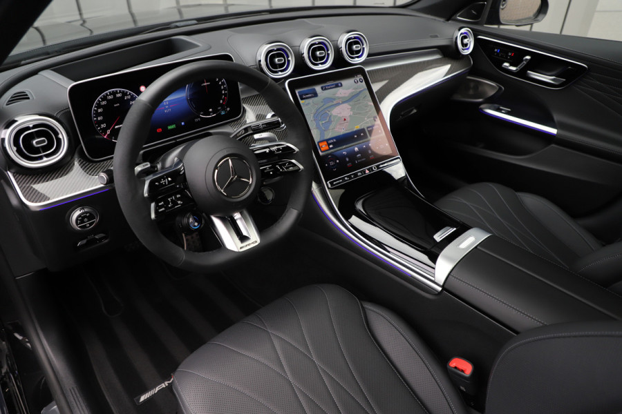Mercedes-Benz C-Klasse Estate AMG 63 S E Performance | 680PK | Achterasbesturing | Carbon | Head-up | Burmester | AMG Drivers-package | Stoelkoeling |