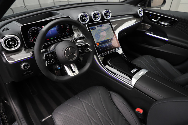 Mercedes-Benz C-Klasse Estate AMG 63 S E Performance | 680PK | Achterasbesturing | Carbon | Head-up | Burmester | AMG Drivers-package | Stoelkoeling |