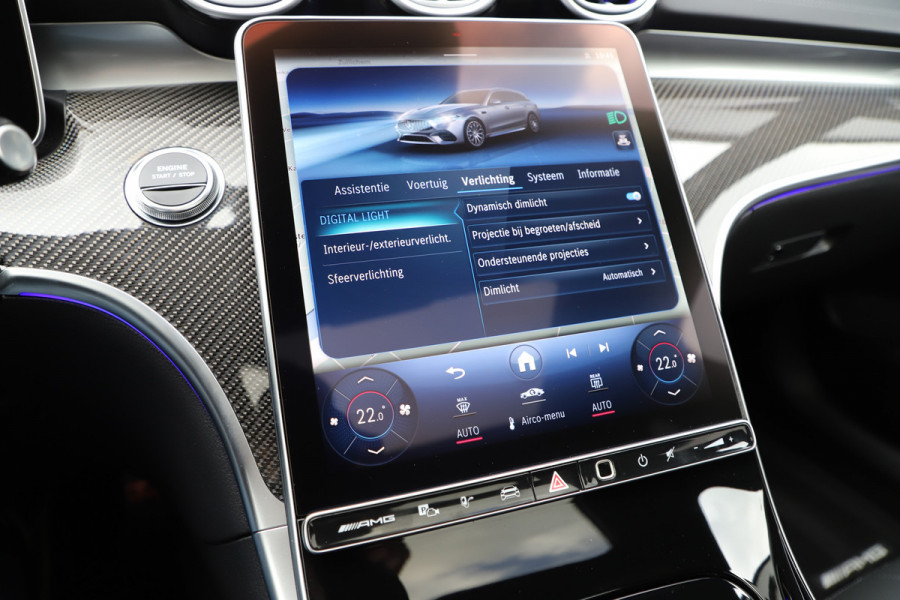 Mercedes-Benz C-Klasse Estate AMG 63 S E Performance | 680PK | Achterasbesturing | Carbon | Head-up | Burmester | AMG Drivers-package | Stoelkoeling |