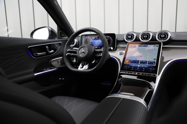 Mercedes-Benz C-Klasse Estate AMG 63 S E Performance | 680PK | Achterasbesturing | Carbon | Head-up | Burmester | AMG Drivers-package | Stoelkoeling |