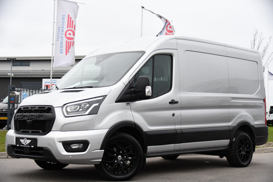 Ford Transit 350 2.0 TDCI L2H2 Limited PB Edition Camera, Cruise, Carplay, LED, 185pk, Automaat, Sensoren, Multimedia, Uniek!