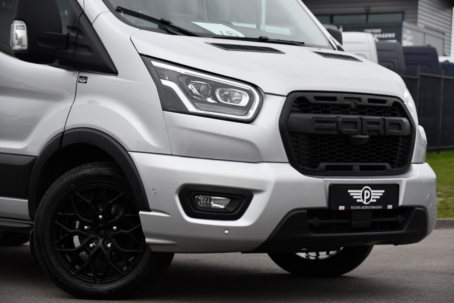 Ford Transit 350 2.0 TDCI L2H2 Limited PB Edition Camera, Cruise, Carplay, LED, 185pk, Automaat, Sensoren, Multimedia, Uniek!
