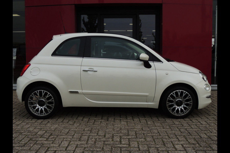 Fiat 500 TwinAir Turbo Lounge 81PK | 16" velgen | Navigatie | Cruise Controle | Parkeersensoren