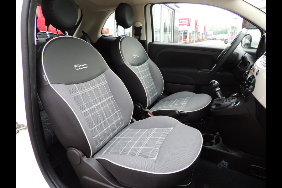 Fiat 500 TwinAir Turbo Lounge 81PK | 16" velgen | Navigatie | Cruise Controle | Parkeersensoren
