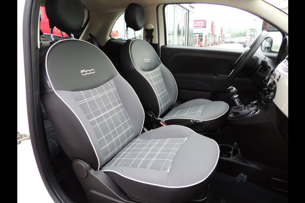 Fiat 500 TwinAir Turbo Lounge 81PK | 16" velgen | Navigatie | Cruise Controle | Parkeersensoren