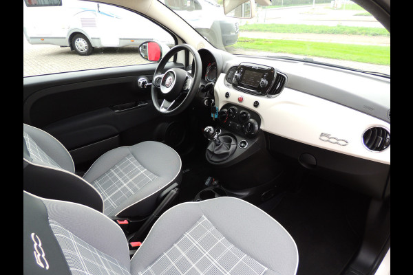 Fiat 500 TwinAir Turbo Lounge 81PK | 16" velgen | Navigatie | Cruise Controle | Parkeersensoren