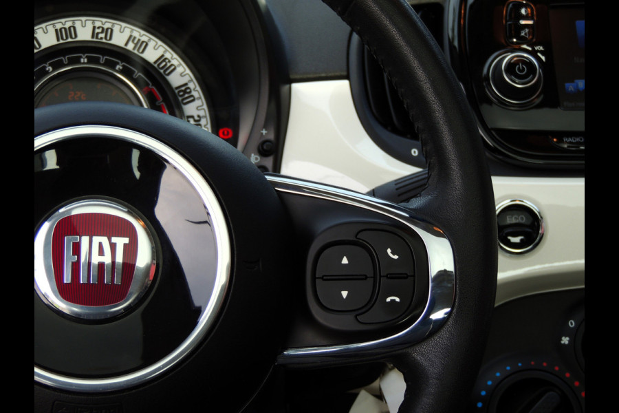 Fiat 500 TwinAir Turbo Lounge 81PK | 16" velgen | Navigatie | Cruise Controle | Parkeersensoren