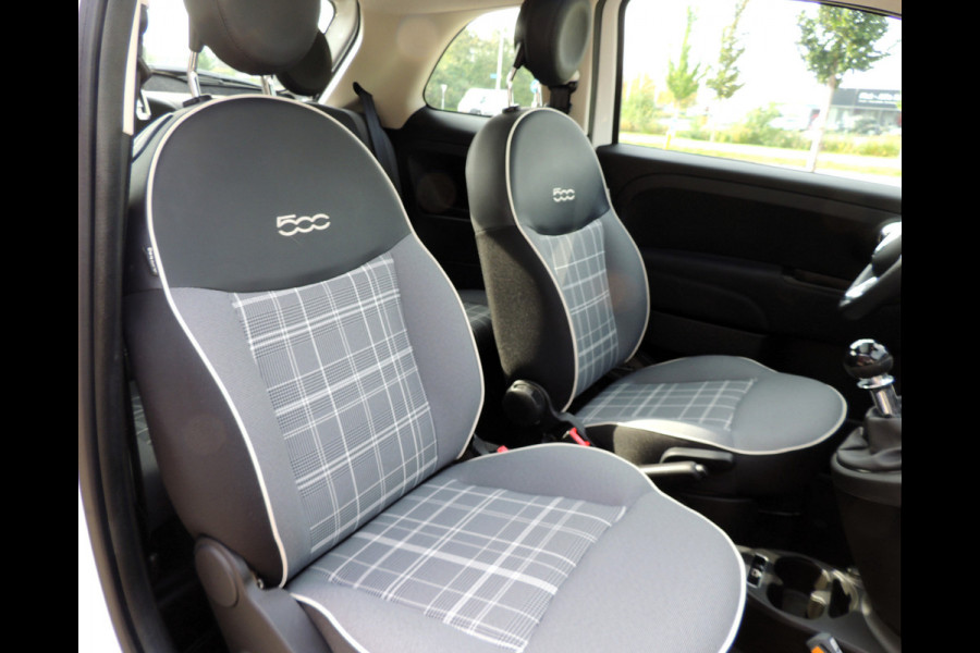 Fiat 500 TwinAir Turbo Lounge 81PK | 16" velgen | Navigatie | Cruise Controle | Parkeersensoren
