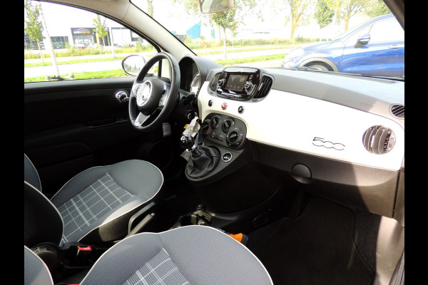 Fiat 500 TwinAir Turbo Lounge 81PK | 16" velgen | Navigatie | Cruise Controle | Parkeersensoren