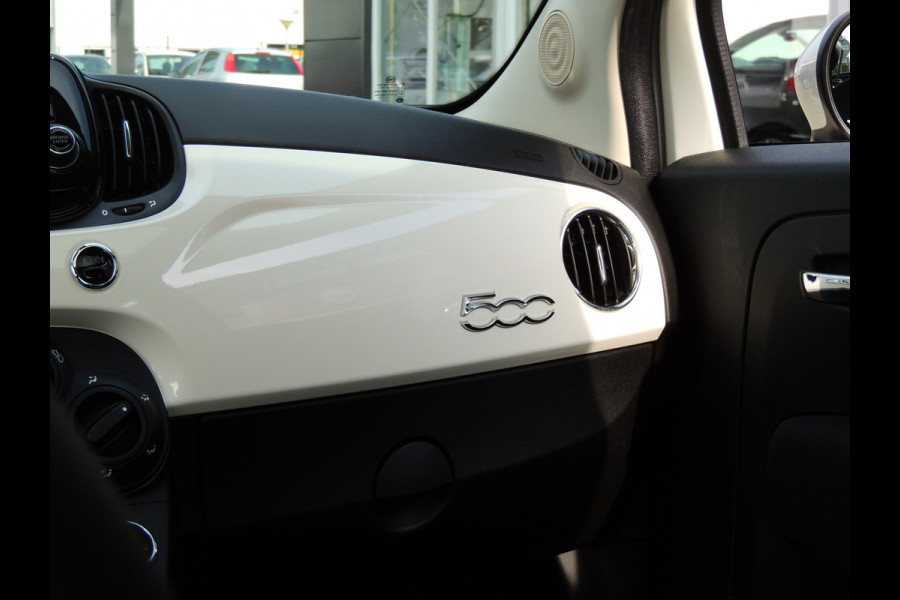 Fiat 500 TwinAir Turbo Lounge 81PK | 16" velgen | Navigatie | Cruise Controle | Parkeersensoren