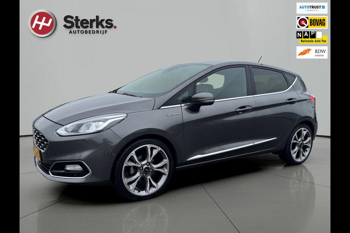 Ford Fiesta 1.0 EcoBoost Vignale 125 PK WINTER PAKKET LEDER CAMERA PARKEERHULP