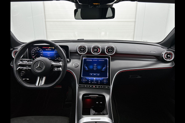 Mercedes-Benz C-Klasse Estate 300 e AMG Plug-In Hybride AMG Line | Night Pakket | Memory Voorstoelen | Easy-Pack Achterklep | Stuur en Stoelverwarming. Inclusief 24 maanden Mercedes-Benz Certified garantie voor Europa.