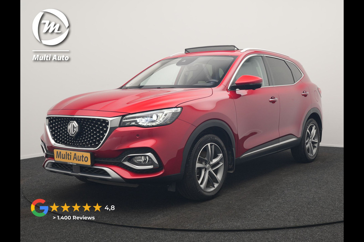MG EHS 1.5 TGDI Luxury PHEV 258pk Dealer O.H | Trekhaak | Panodak | 360 Camera | Adaptive Cruise | Lederen Sportstoelen Verwarmd | Keyless | Pilot Assist | Blis | Apple Carplay | Virtual | Navigatie | DAB+ | Plug In Hybrid |